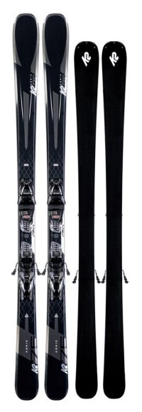 Лежи горные комплект K2 KONIC 75+M2 10 QKCLK 156см Black/anthracite (10D0009.172.1+10B1013.172.1)
