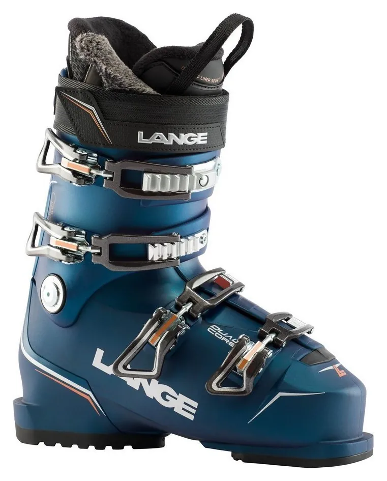 Черевики гірськолижні Lange LX 80 W 38.5 (245мм) Яскраво-сині (LBK6220-WRH) (40 (255мм) 255мм bright blue)