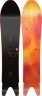 Сноуборд Nitro POW 154 Black orange (830655)