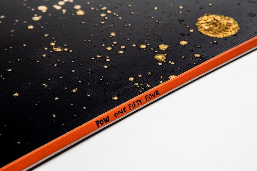 Сноуборд Nitro POW 154 Black orange (830655)