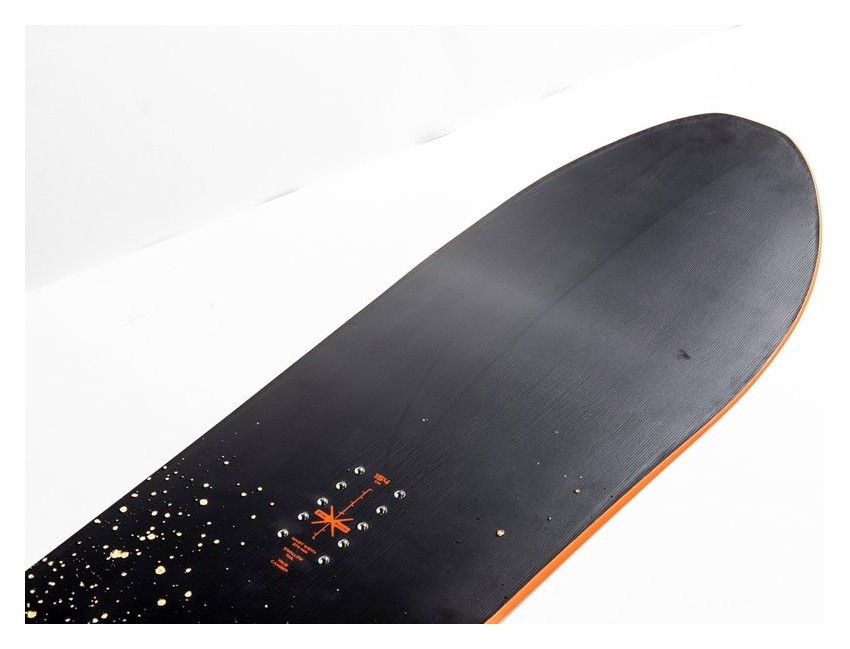 Сноуборд Nitro POW 154 Black orange (830655)