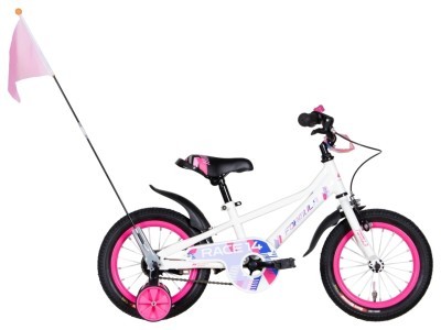 Велосипед 14&quot; Formula RACE 2022 (білий з червоним та синім)