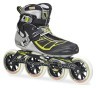 Роликові коньки для дорослих Rollerblade TEMPEST 110 M 41 (8.5US) 265мм Silver/green (07301600 7C1), укр