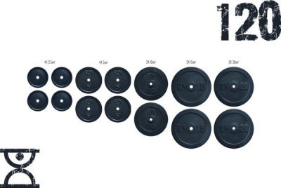 Набор блинчиков 120 кг (4х2.5, 4х5, 2х10, 2х15, 2х20) на гриф 25,30,50 мм