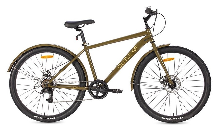 Велосипед Outleap Accord 27,5" M Brown Gold, укр, укр