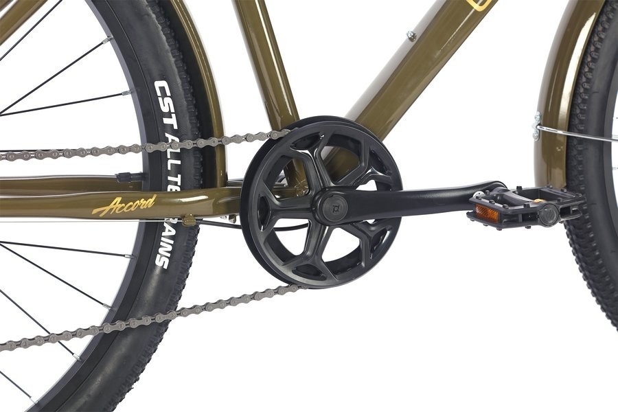 Велосипед Outleap Accord 27,5" M Brown Gold, укр, укр
