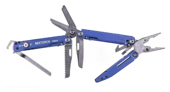 Мультитул Nextorch Pioneer MT20, синій, укр, укр