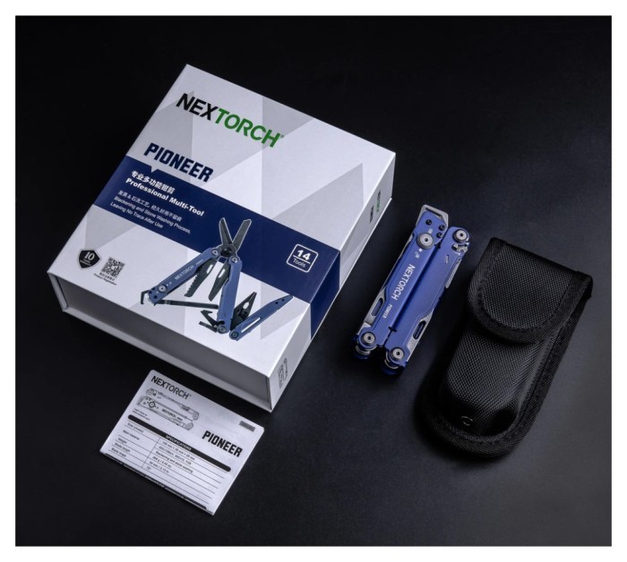 Мультитул Nextorch Pioneer MT20, синій