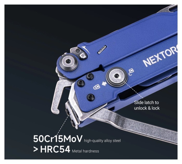 Мультитул Nextorch Pioneer MT20, синій