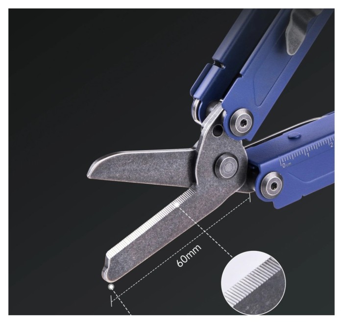 Мультитул Nextorch Pioneer MT20, синій, укр, укр