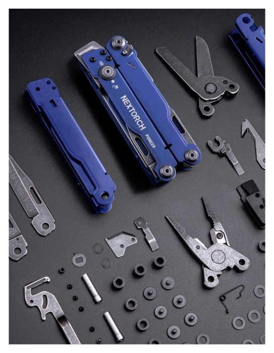 Мультитул Nextorch Pioneer MT20, синій, укр, укр