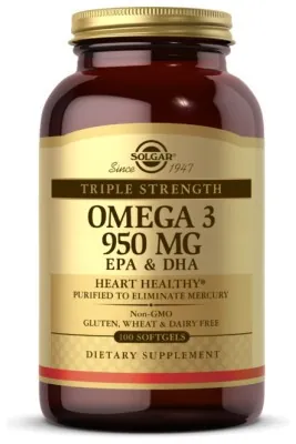 Triple Strength Omega-3 950mg - 100 softgels