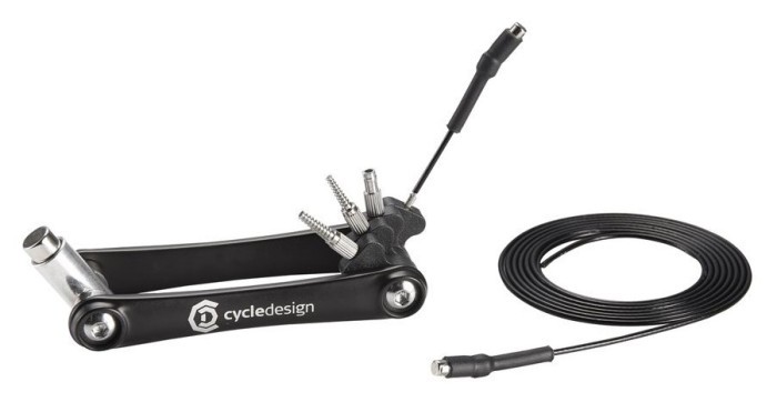 Мультиключ складний для велосипеда Cycledesign CABLE-ROUTING TOOL Black/Nickel (TO0073)