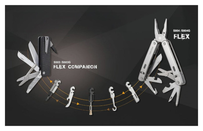 Мультитул Roxon Flex Companion S503G зелений, укр, укр