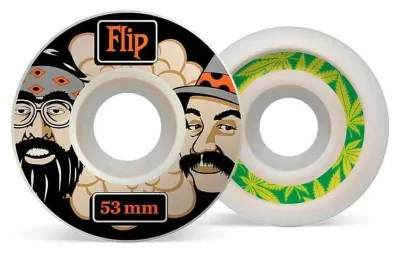 Колеса Flip ( FLWH0020A007 ) Cutback Cheech &amp; Chong 53mm 99a Flip Wheels Pack 2023