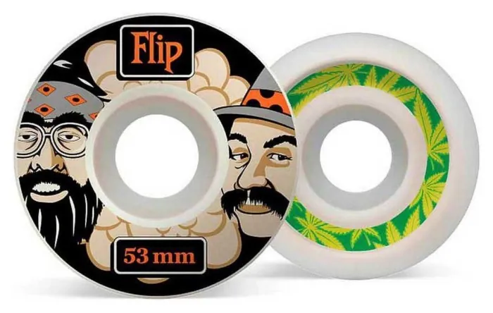 Колеса Flip ( FLWH0020A007 ) Cutback Cheech & Chong 53mm 99a Flip Wheels Pack 2023