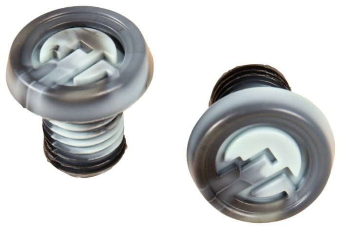 Гріпси для самокату North Industry Pro 160mm - Black/Ice Blue Swirl