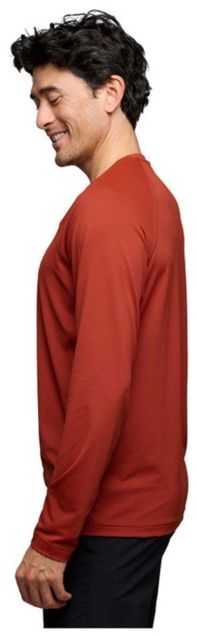 Футболка с длинным рукавом мужская Black Diamond M Alpenglow LS Crew, Burnt Sienna, L