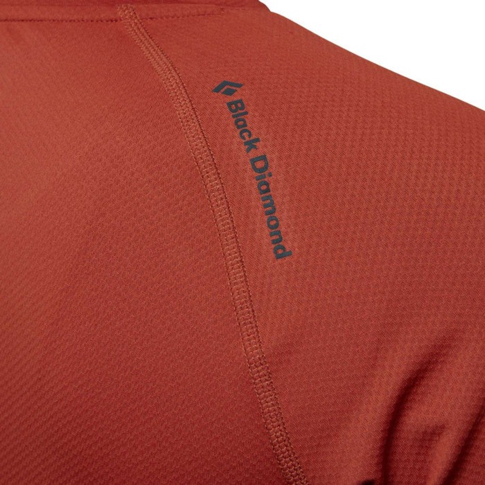 Футболка с длинным рукавом мужская Black Diamond M Alpenglow LS Crew, Burnt Sienna, L