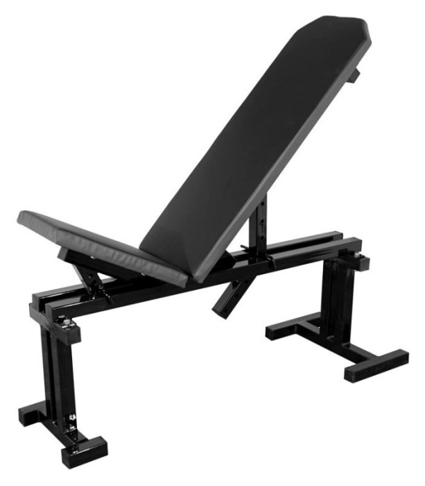 Крамниця для жиму горизонтальна, регульована RN UM-090 чорна, укр, укр