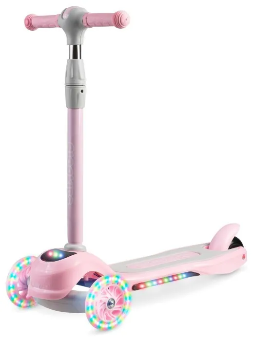 Детский самокат трехколесный Ricokids Piko розовый