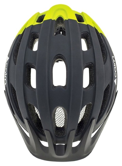 Велошолом Cairn Fusion LED USB black-neon yellow