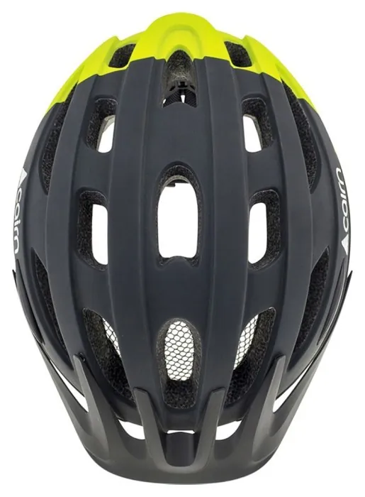 Велошолом Cairn Fusion LED USB black-neon yellow