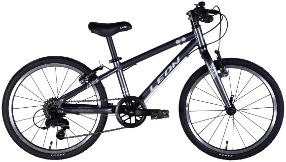 Велосипед AL 20" Leon GO 7 speed Vbr CS рама-10" серый 2025
