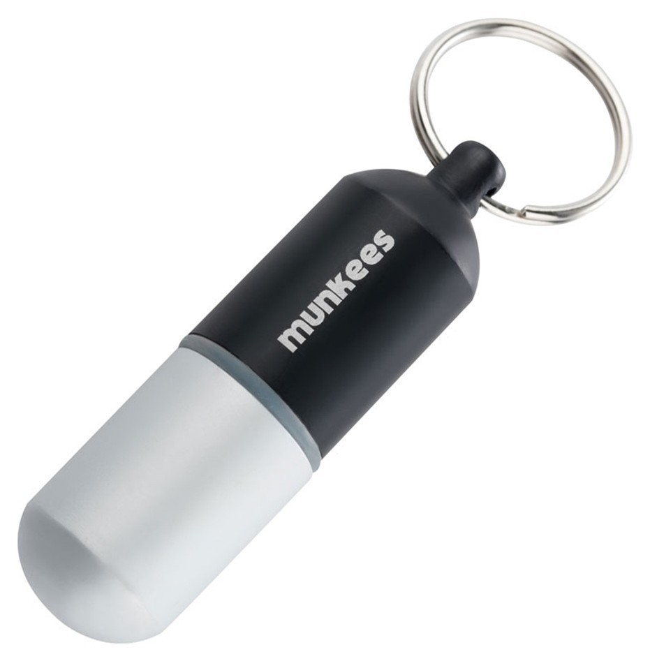 Munkees 3627 брелок Waterproof Capsule Large черный