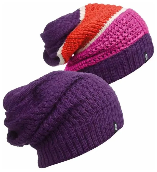Шарф-труба-шапка Buff Knitted Neckwarmer Hat Aidan, Plum