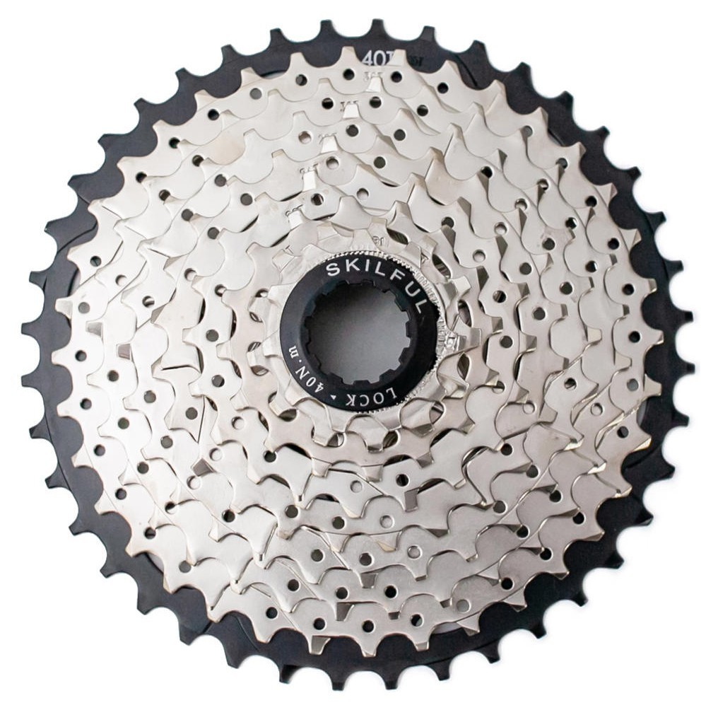 Касета 9-к SkilFul CS-M370 11-40T нікельована