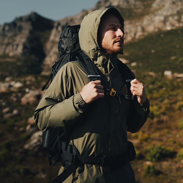 Рюкзак туристичний Naturehike NH70B070-B, 70 л + 5 л, світло-коричневий, укр, укр