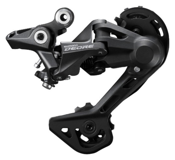 Перемикач задн. 10 швидк. під болт чорний SHIMANO DEORE RD-M4120-SGS, укр