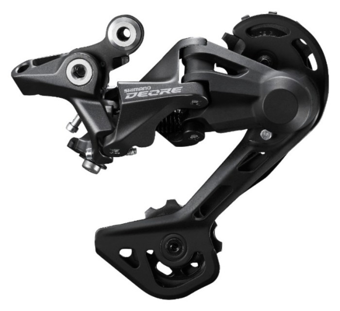 Перемикач задн. 10 швидк. під болт чорний SHIMANO DEORE RD-M4120-SGS, укр, укр