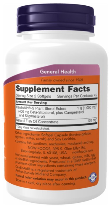 Beta-Sitosterol Plant - 90 sgels