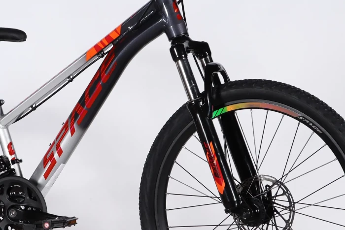 Велосипед AL 24" SPACE PHAETON DD FR рама-11" сіро-сріблястий 2026