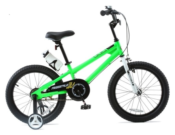 Велосипед RoyalBaby FREESTYLE 18", OFFICIAL UA, зеленый