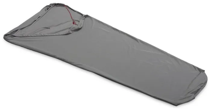 Вкладываешь в спальный мешок Pinguin Liner Mummy 185 см, Grey