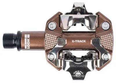 Педали Look X-TRACK GRAVEL EDITION алюминий, ось chromoly 9/16", бронзовая