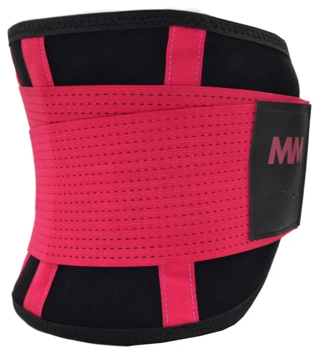 Пояс компрессионный MadMax MFA-277 Slimming belt Black/rubine red L