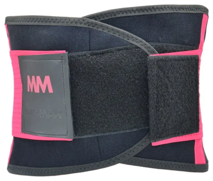 Пояс компрессионный MadMax MFA-277 Slimming belt Black/rubine red L