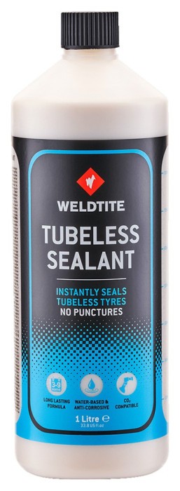 Герметик Weldtite 03093 TUBELESS TYRE SEALANT, для бескамерных шин, латексный, 1л
