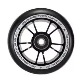 Колесо для трюкового самокату Blunt 10 Spokes Pro 100мм x 24мм - Black (FRD.047518)