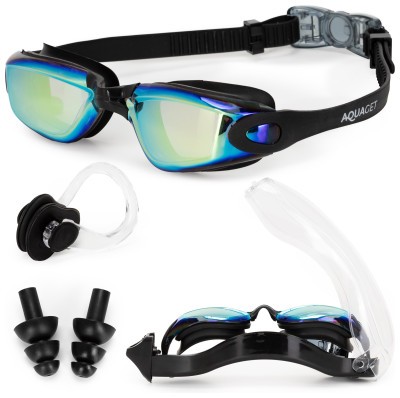 Окуляри для плавання Aquaget AQ0012 Black