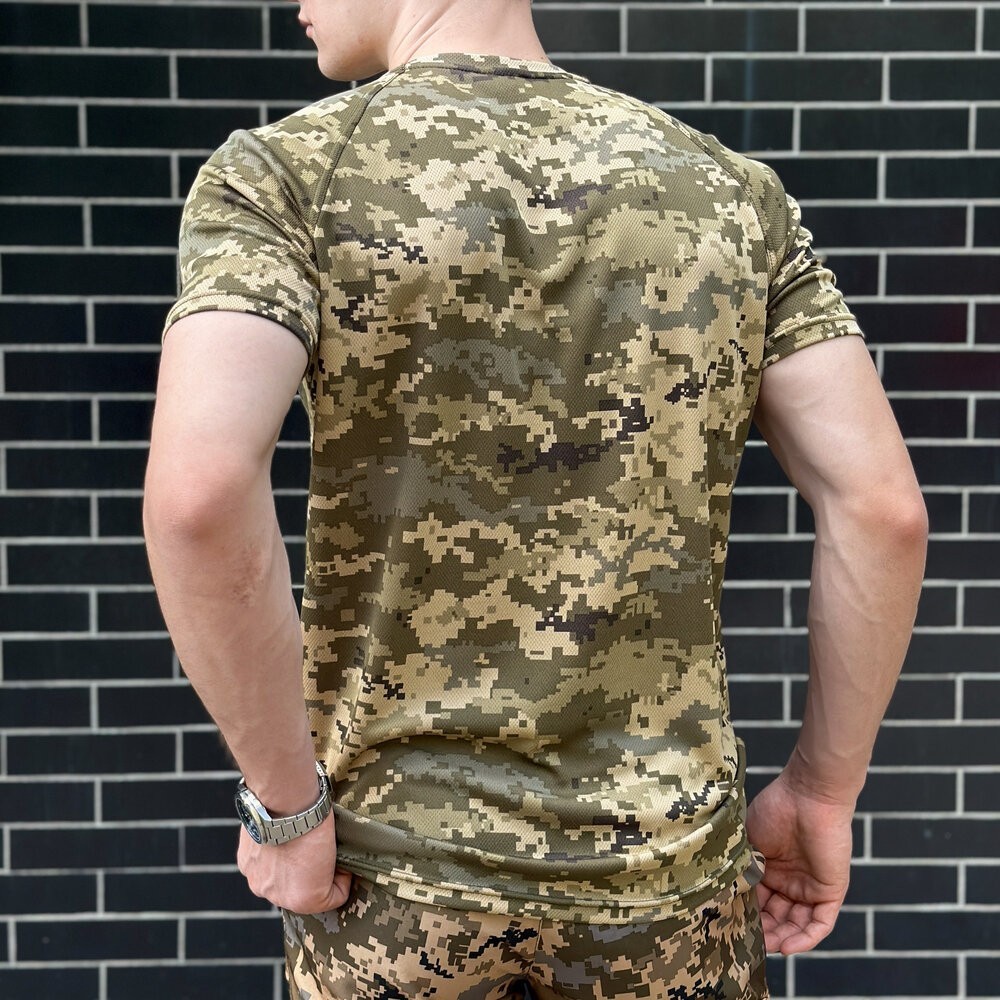 Чоловіча піксельна футболка Pobedov Ergo