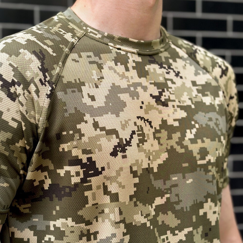 Мужская пиксельная футболка Pobedov Ergo