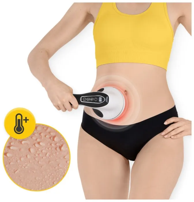 Ручний антицелюлітний масажер для тіла 4FIZJO Body Shaping 4 в 1 White (P-5907739319111)