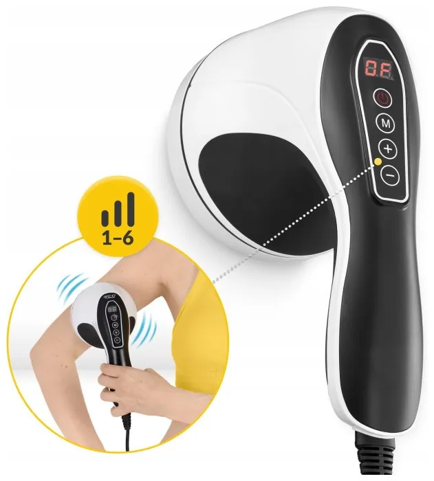 Ручний антицелюлітний масажер для тіла 4FIZJO Body Shaping 4 в 1 White (P-5907739319111)
