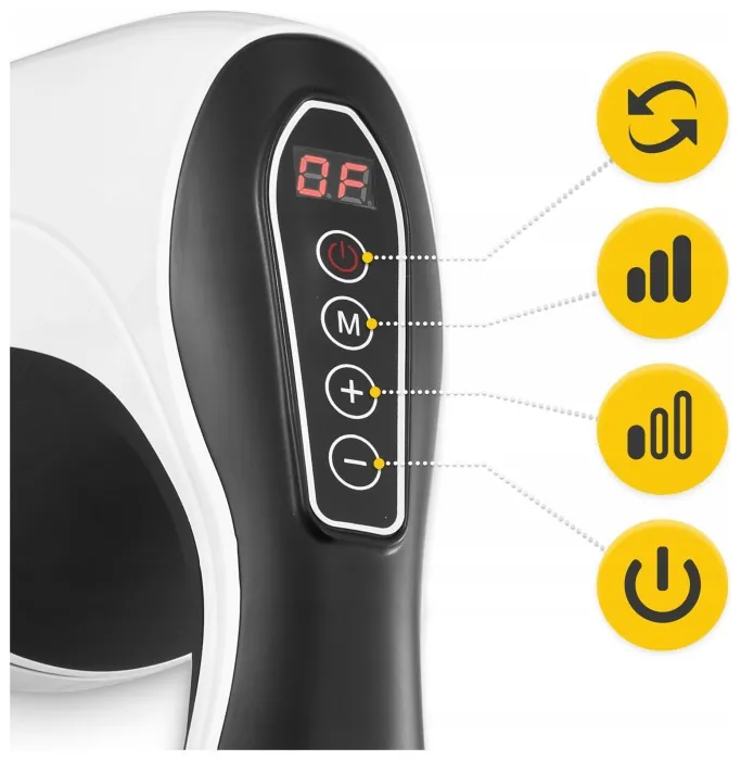 Ручний антицелюлітний масажер для тіла 4FIZJO Body Shaping 4 в 1 White (P-5907739319111)