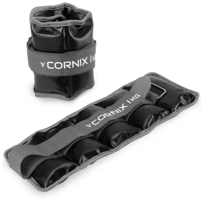 Утяжелители-манжеты для ног и рук Cornix 2 x 1 кг XR-0397